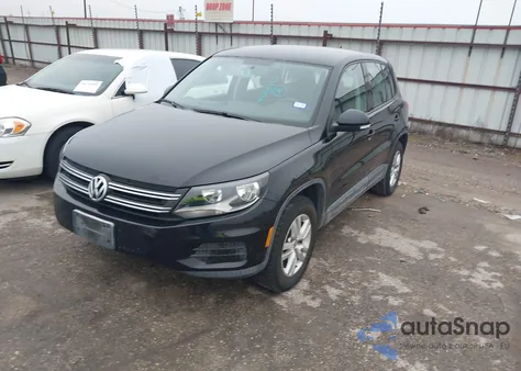 2013 Volkswagen Tiguan S from USA, damaged, VIN WVGAV7AX3DW513686